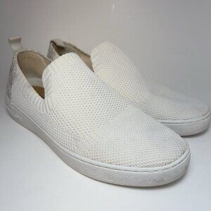 Michael Michael Kors Womens 6.5 Knitted Slip On Shoes Ivory Color